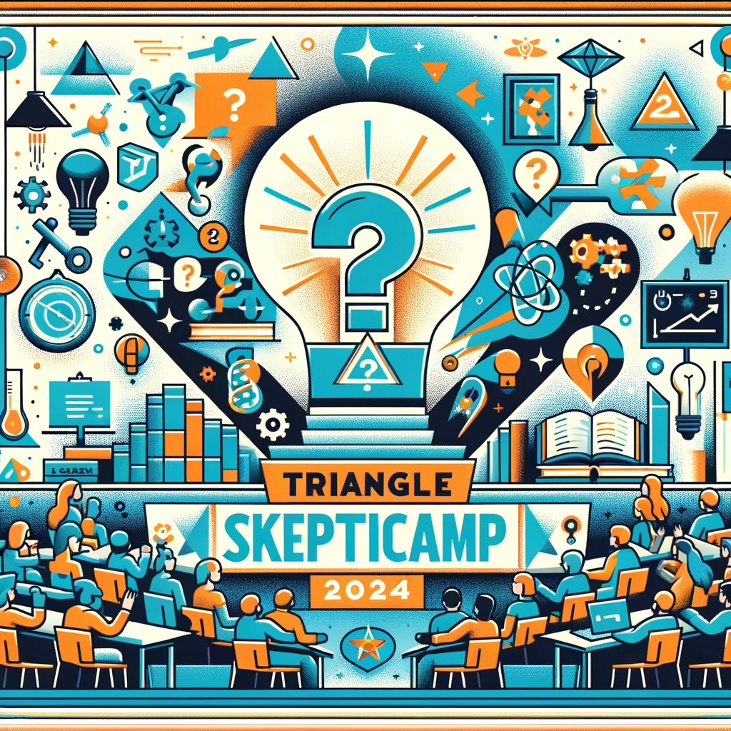 Triangle SkeptiCamp 2024 logl